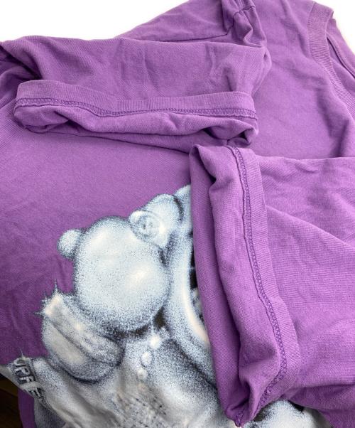 SUPREME（シュプリーム）SUPREME (シュプリーム) Snowman Tee パープル サイズ:XLの古着・服飾アイテム