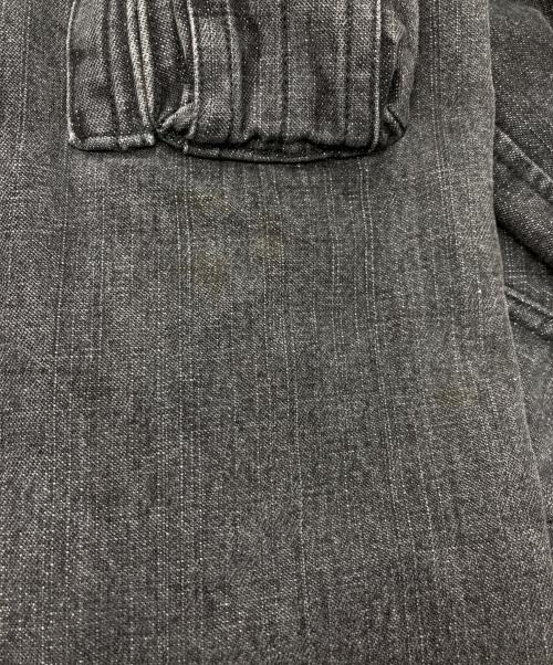 POLO JEANS COMPANY（ポロジーンズカンパニー）POLO JEANS Company (ポロジーンズカンパニー) デニムフライトジャケット グレー サイズ:Sの古着・服飾アイテム