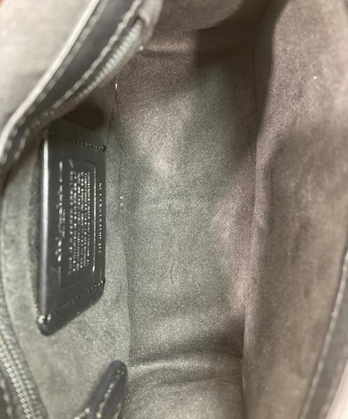 COACH（コーチ）COACH (コーチ) チェーンショルダーバッグ ブラックの古着・服飾アイテム