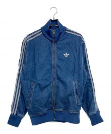 adidas（アディダス）の古着「アディカラー デニム ファイヤーバード トラックトップ」｜インディゴ