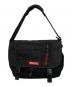 MILK FED. (ミルクフェド) DAILY MESSENGER BAG ブラック×レッド：8000円