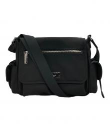 Kate Spade（ケイトスペード）の古着「カーター ナイロン メッセンジャー カーゴ クロスボディ」｜ブラック