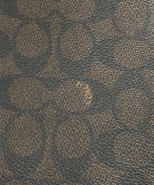 COACH（コーチ）COACH (コーチ) シティ ラージ バケット バッグ・シグネチャー キャンバス ブラウン×ブラックの古着・服飾アイテム