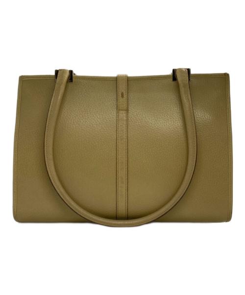 GUCCI（グッチ）GUCCI (グッチ) ジャッキー ワンショルダー トートバッグ ベージュ（イエロー系）の古着・服飾アイテム