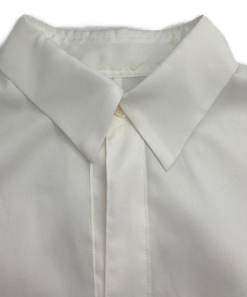 Y's（ワイズ）Y's (ワイズ) スキッパーシャツ ホワイト サイズ:記載なしの古着・服飾アイテム