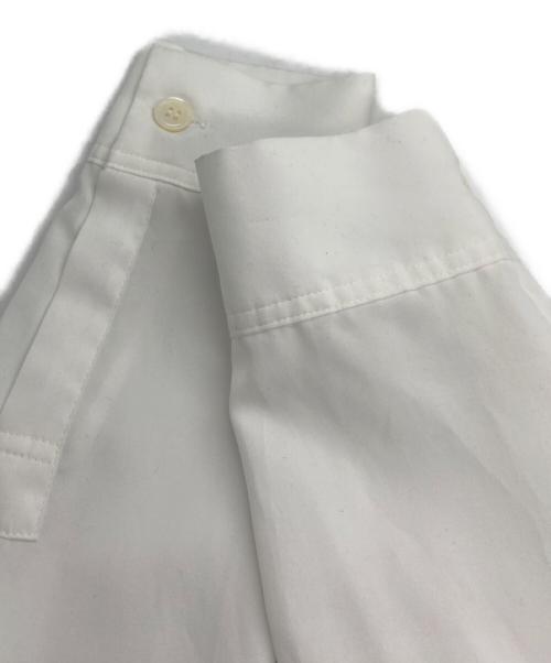 Y's（ワイズ）Y's (ワイズ) スキッパーシャツ ホワイト サイズ:記載なしの古着・服飾アイテム