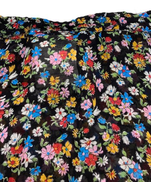 tricot COMME des GARCONS（トリココムデギャルソン）tricot COMME des GARCONS (トリココムデギャルソン) フラワープリントスカート ブラック サイズ:記載なしの古着・服飾アイテム