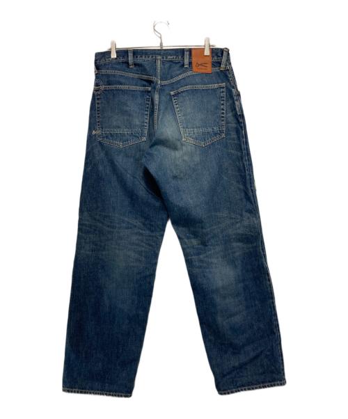 Denham（デンハム）Denham (デンハム) JUMBO MIJ BENNY ダメージ加工デニムパンツ インディゴ サイズ:Lの古着・服飾アイテム