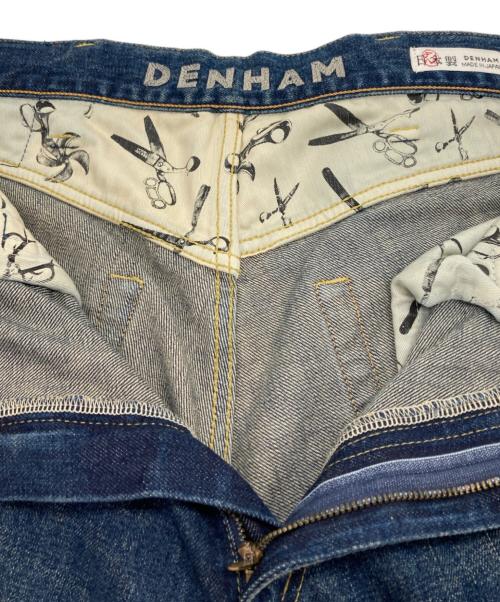 Denham（デンハム）Denham (デンハム) JUMBO MIJ BENNY ダメージ加工デニムパンツ インディゴ サイズ:Lの古着・服飾アイテム