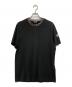 MONCLER（モンクレール）の古着「LOGO-TRIMMED COTTON T-SHIRT」｜ブラック