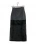 JOSE MOON (ジョゼムーン) BIJOU EMBROIDERY SHEER SKIRT グレー×ブラック サイズ:36：6000円