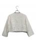 ANAYI (アナイ) コットンオックスショート ジャケット ホワイト サイズ:SIZE 36：10000円
