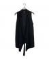 ANN DEMEULEMEESTER（アンドゥムルメステール）の古着「ウールベスト」｜ブラック