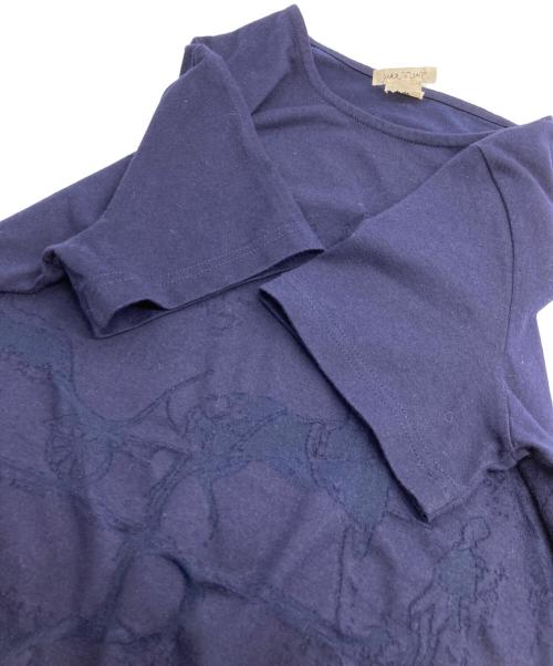 HERMES（エルメス）HERMES (エルメス) Caleche 馬車柄Tシャツ ネイビー サイズ:SIZE 36の古着・服飾アイテム