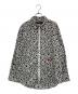 LOUIS VUITTON（ルイ ヴィトン）の古着「LV×YKインフィニティドットプリンテッドジップドシャツ」｜ブラック×ホワイト