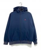SUPREMEシュプリーム）の古着「WINDSTOPPER Zip Up Hooded Sweatshirt」｜ネイビー