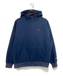 SUPREME（シュプリーム）の古着「WINDSTOPPER Zip Up Hooded Sweatshirt」｜ネイビー