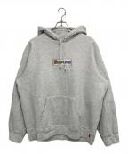 SUPREMEシュプリーム）の古着「Bling Box Logo Hooded Sweatshirt」｜グレー