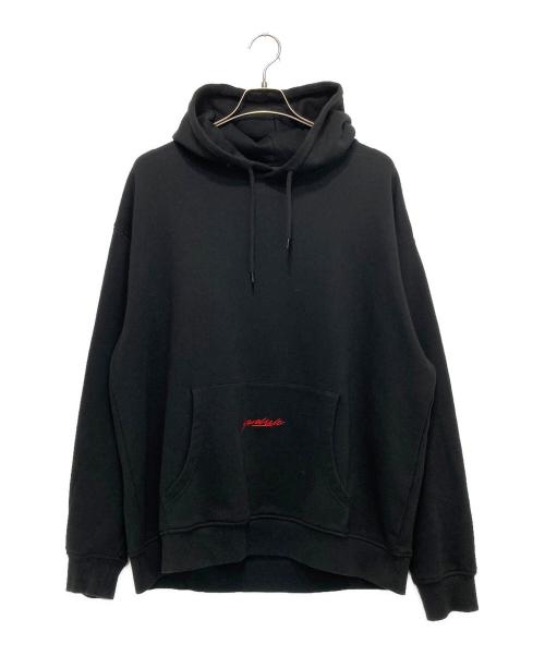 YARDSALE（ヤードセール）YARDSALE (ヤードセール) 刺繍ロゴパーカー ブラック サイズ:XLの古着・服飾アイテム
