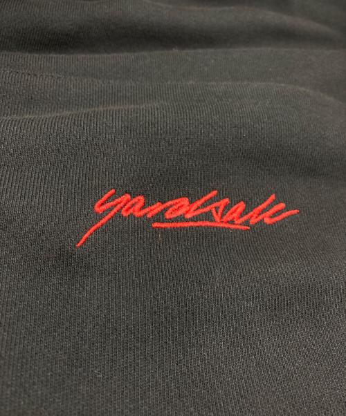 YARDSALE（ヤードセール）YARDSALE (ヤードセール) 刺繍ロゴパーカー ブラック サイズ:XLの古着・服飾アイテム