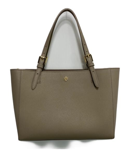 TORY BURCH（トリーバーチ）TORY BURCH (トリーバーチ) YORK BUCKLE TOTE グレージュの古着・服飾アイテム