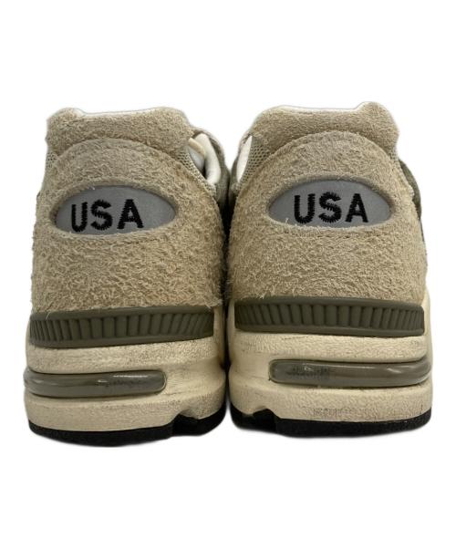 NEW BALANCE（ニューバランス）NEW BALANCE (ニューバランス) M990GB2 ローカットスニーカー オリーブ×アイボリー サイズ:US09 1/2の古着・服飾アイテム