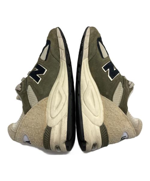 NEW BALANCE（ニューバランス）NEW BALANCE (ニューバランス) M990GB2 ローカットスニーカー オリーブ×アイボリー サイズ:US09 1/2の古着・服飾アイテム