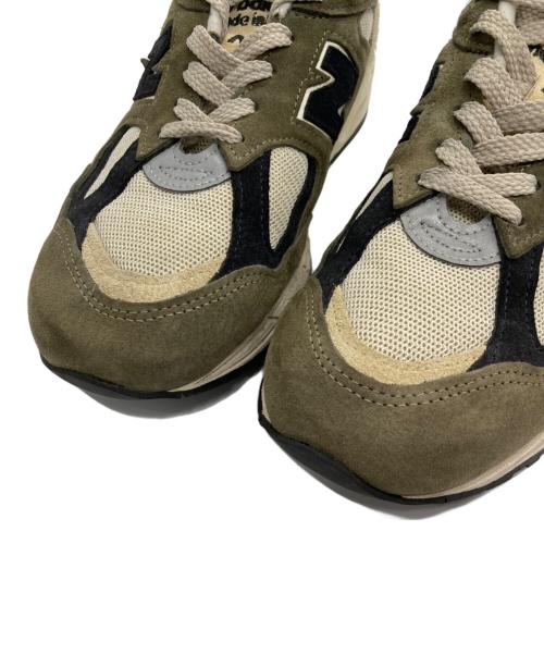 NEW BALANCE（ニューバランス）NEW BALANCE (ニューバランス) M990GB2 ローカットスニーカー オリーブ×アイボリー サイズ:US09 1/2の古着・服飾アイテム