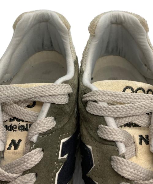 NEW BALANCE（ニューバランス）NEW BALANCE (ニューバランス) M990GB2 ローカットスニーカー オリーブ×アイボリー サイズ:US09 1/2の古着・服飾アイテム