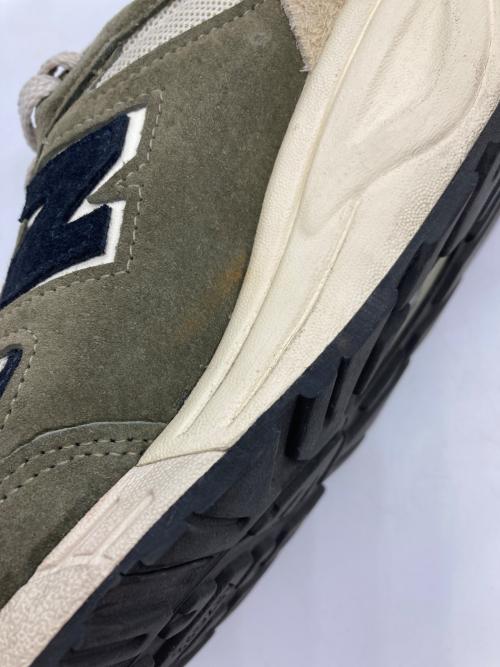 NEW BALANCE（ニューバランス）NEW BALANCE (ニューバランス) M990GB2 ローカットスニーカー オリーブ×アイボリー サイズ:US09 1/2の古着・服飾アイテム