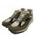 NEW BALANCE（ニューバランス）の古着「M990GB2 ローカットスニーカー」｜オリーブ×アイボリー