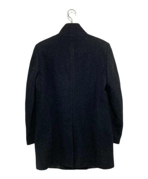 theory（セオリー）theory (セオリー) スタンドカラーウールコート ブラック サイズ:Ｓの古着・服飾アイテム