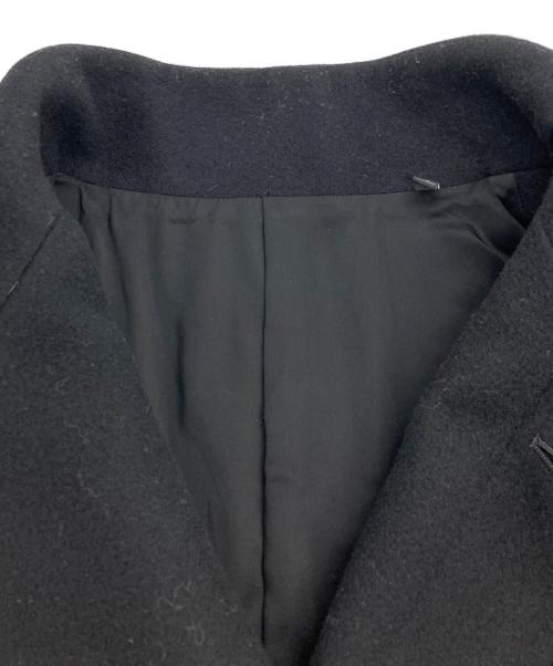 theory（セオリー）theory (セオリー) スタンドカラーウールコート ブラック サイズ:Ｓの古着・服飾アイテム