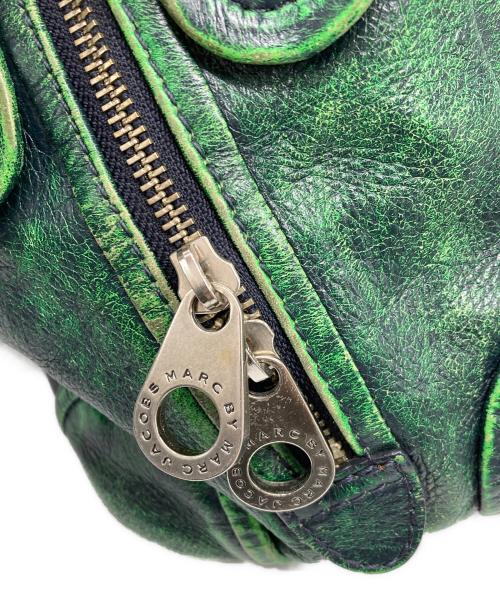 Marc by Marc Jacobs（マークバイマークジェイコブス）Marc by Marc Jacobs (マークバイマークジェイコブス) ターンロックワンショルダートートバッグ グリーンの古着・服飾アイテム