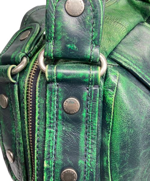 Marc by Marc Jacobs（マークバイマークジェイコブス）Marc by Marc Jacobs (マークバイマークジェイコブス) ターンロックワンショルダートートバッグ グリーンの古着・服飾アイテム