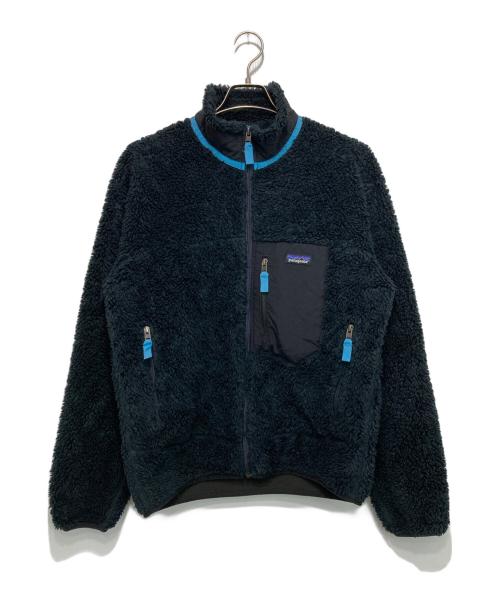 Patagonia（パタゴニア）Patagonia (パタゴニア) CLASSIC RETRO-X JACKET ブラック×ブルー サイズ:Mの古着・服飾アイテム