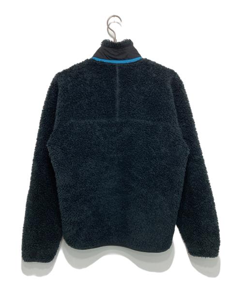 Patagonia（パタゴニア）Patagonia (パタゴニア) CLASSIC RETRO-X JACKET ブラック×ブルー サイズ:Mの古着・服飾アイテム