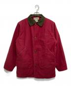 L.L.Beanエルエルビーン）の古着「チェックライナー付ハンティングジャケット」｜レッド×オリーブ