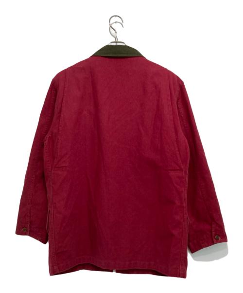 L.L.Bean（エルエルビーン）L.L.Bean (エルエルビーン) チェックライナー付ハンティングジャケット レッド×オリーブ サイズ:Ｓの古着・服飾アイテム