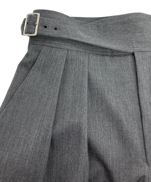 CABAN（キャバン）CABAN (キャバン) ウールライトギャバジン グルカパンツ グレー サイズ:Sの古着・服飾アイテム