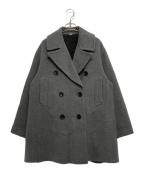 MUSE de Deuxieme Classeミューズ ドゥーズィエム クラス）の古着「viclor half coat」｜グレー