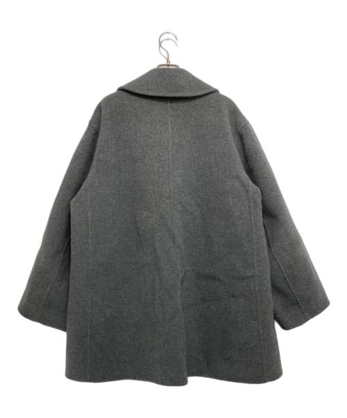 MUSE de Deuxieme Classe（ミューズ ドゥーズィエム クラス）MUSE de Deuxieme Classe (ミューズ ドゥーズィエム クラス) viclor half coat グレー サイズ:FREEの古着・服飾アイテム