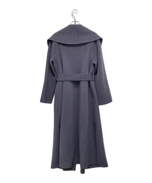 ANAYI（アナイ）ANAYI (アナイ) スーパー１２０リバーショールコート ネイビー サイズ:SIZE 38の古着・服飾アイテム