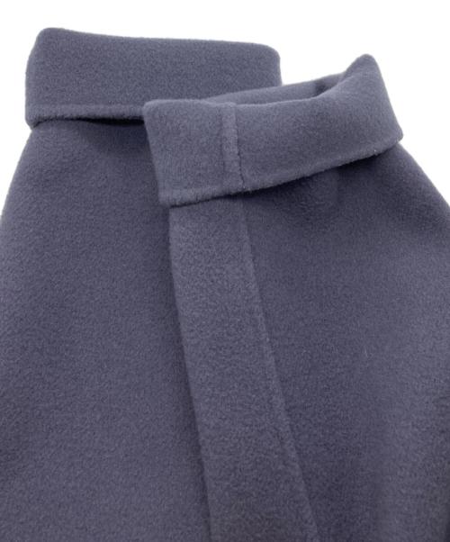 ANAYI（アナイ）ANAYI (アナイ) スーパー１２０リバーショールコート ネイビー サイズ:SIZE 38の古着・服飾アイテム