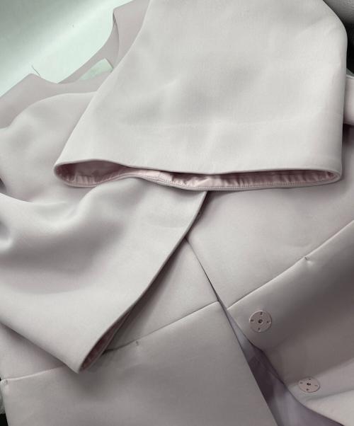 CELFORD（セルフォード）CELFORD (セルフォード) ボリュームスリーブポンチコート ラベンダー サイズ:ONE SIZEの古着・服飾アイテム