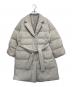 theory luxe（セオリーリュクス）の古着「BANT COAT/ダウンコート」｜ベージュ