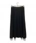 TWIN-SET (ツインセット) Knit midi skirt ブラック×ゴールド サイズ:S 未使用品：8000円