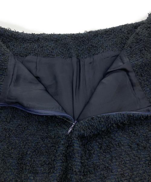 DEUXIEME CLASSE（ドゥーズィエム クラス）Deuxieme Classe (ドゥーズィエム クラス) LINTON TWEED スカート ブラック サイズ:36の古着・服飾アイテム