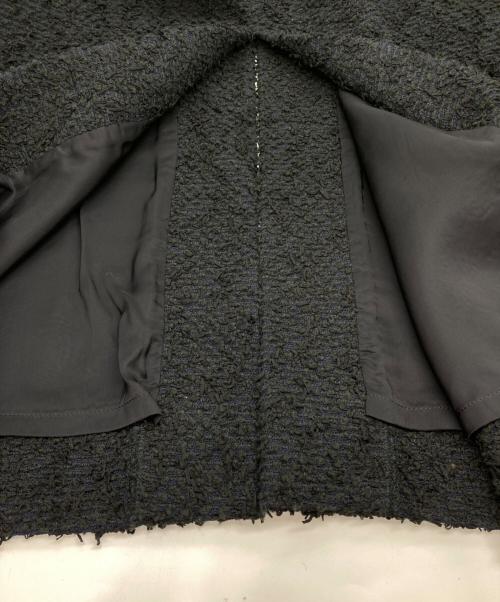 DEUXIEME CLASSE（ドゥーズィエム クラス）Deuxieme Classe (ドゥーズィエム クラス) LINTON TWEED スカート ブラック サイズ:36の古着・服飾アイテム