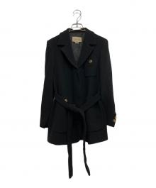 GUCCI（グッチ）の古着「GGボタンウールジャケット」｜ブラック